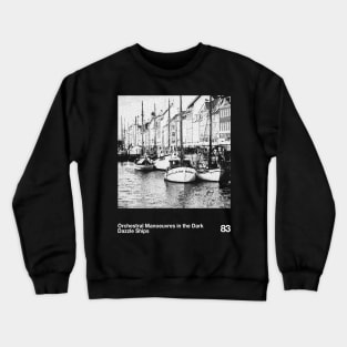 OMD - Dazzle Ship / Minimalist Pantone Graphic Crewneck Sweatshirt